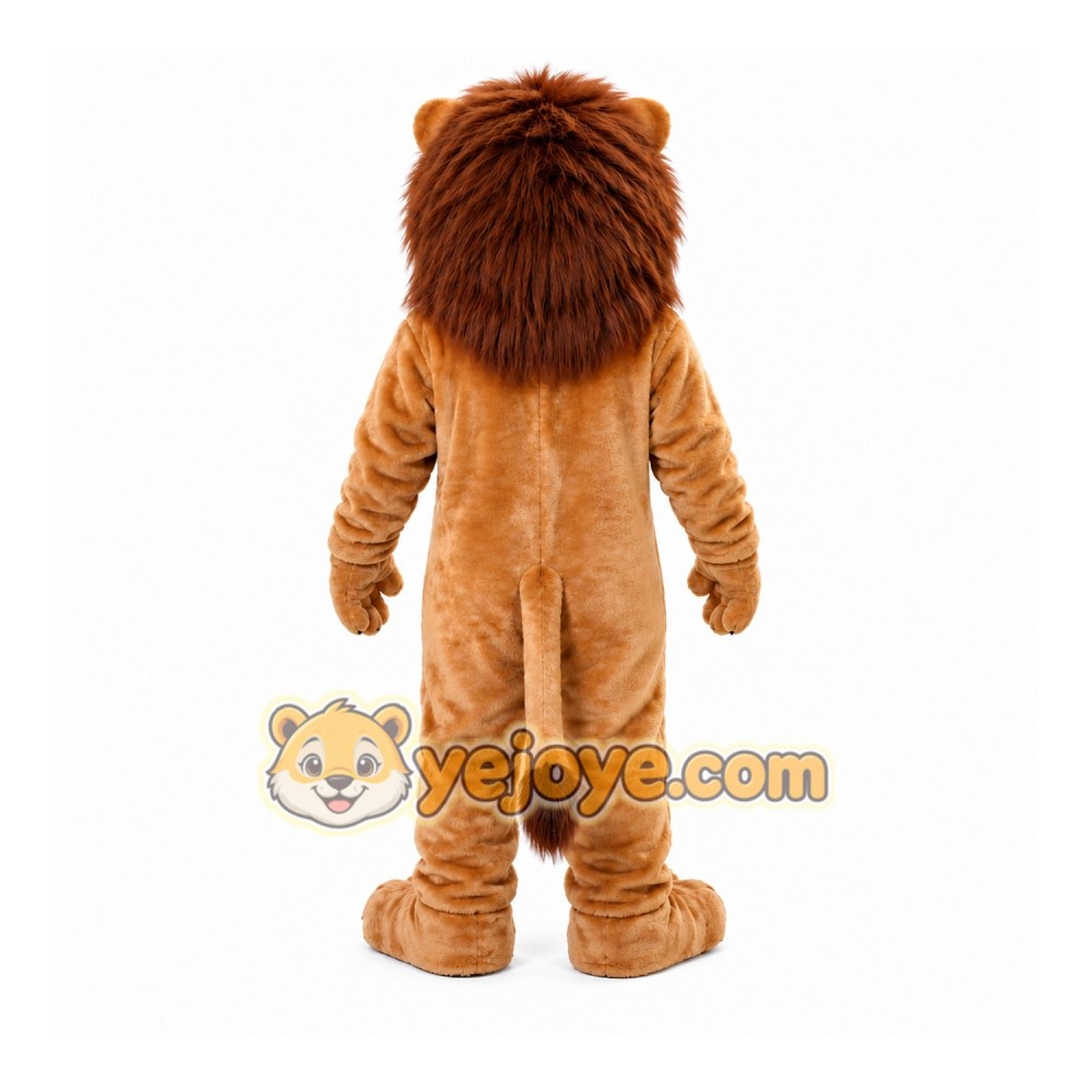 Friendly Lion Mascot Costume For Adult