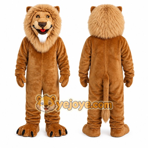 Happy Lion Mascot Costume For Adult