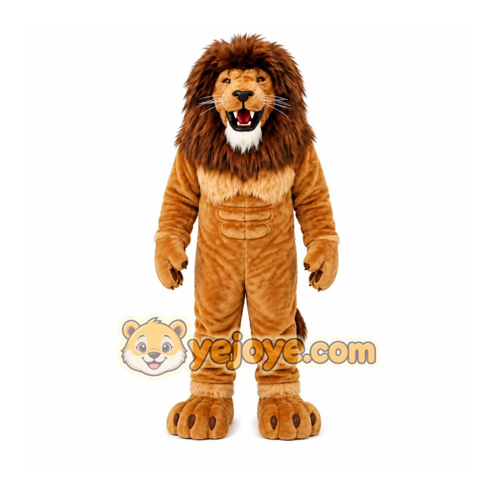 Power Lion Mascot Costume For Adult Power Lion Mascot Costume For Adult