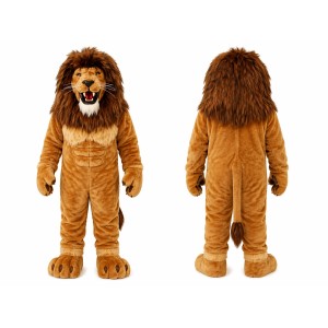 Power Lion Mascot Costume For Adult