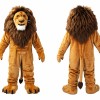 Power Muscular Lion Mascot Costume For Adult