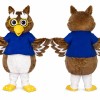 Cute Owl Mascot Costume
