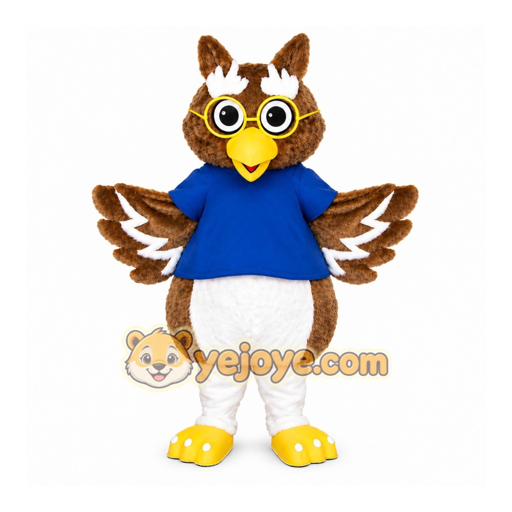 Cute Owl Mascot Costume Cute Owl Mascot Costume