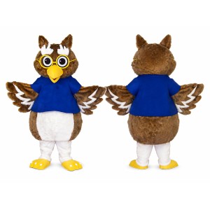 Cute Owl Mascot Costume