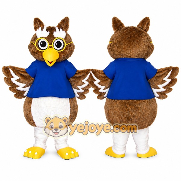Cute Owl Mascot Costume