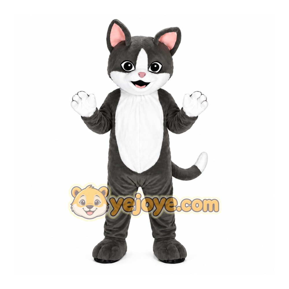 Happy Cat Mascot Costume Happy Cat Mascot Costume