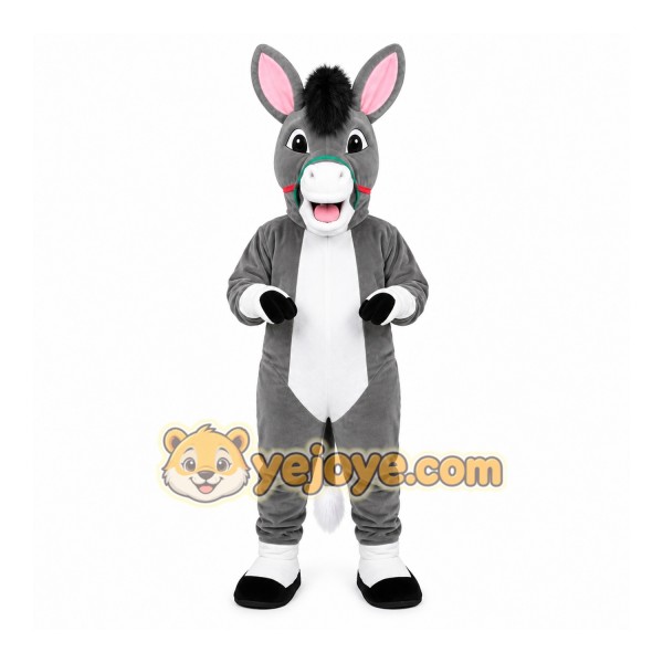 Friendly Lightweight Donkey Mascot Costume