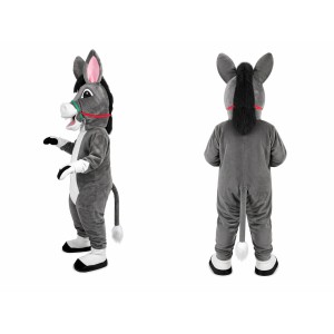 Friendly Lightweight Donkey Mascot Costume