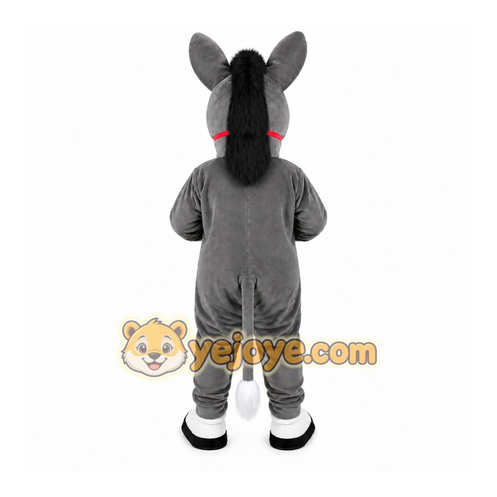 Friendly Lightweight Donkey Mascot Costume Friendly Lightweight Donkey Mascot Costume