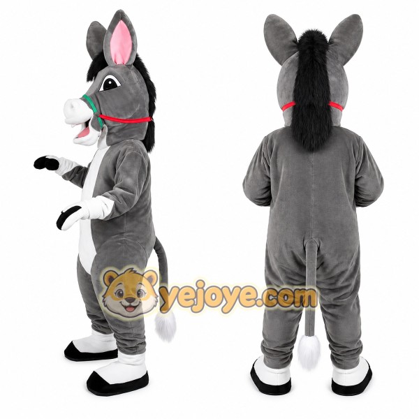 Friendly Lightweight Donkey Mascot Costume