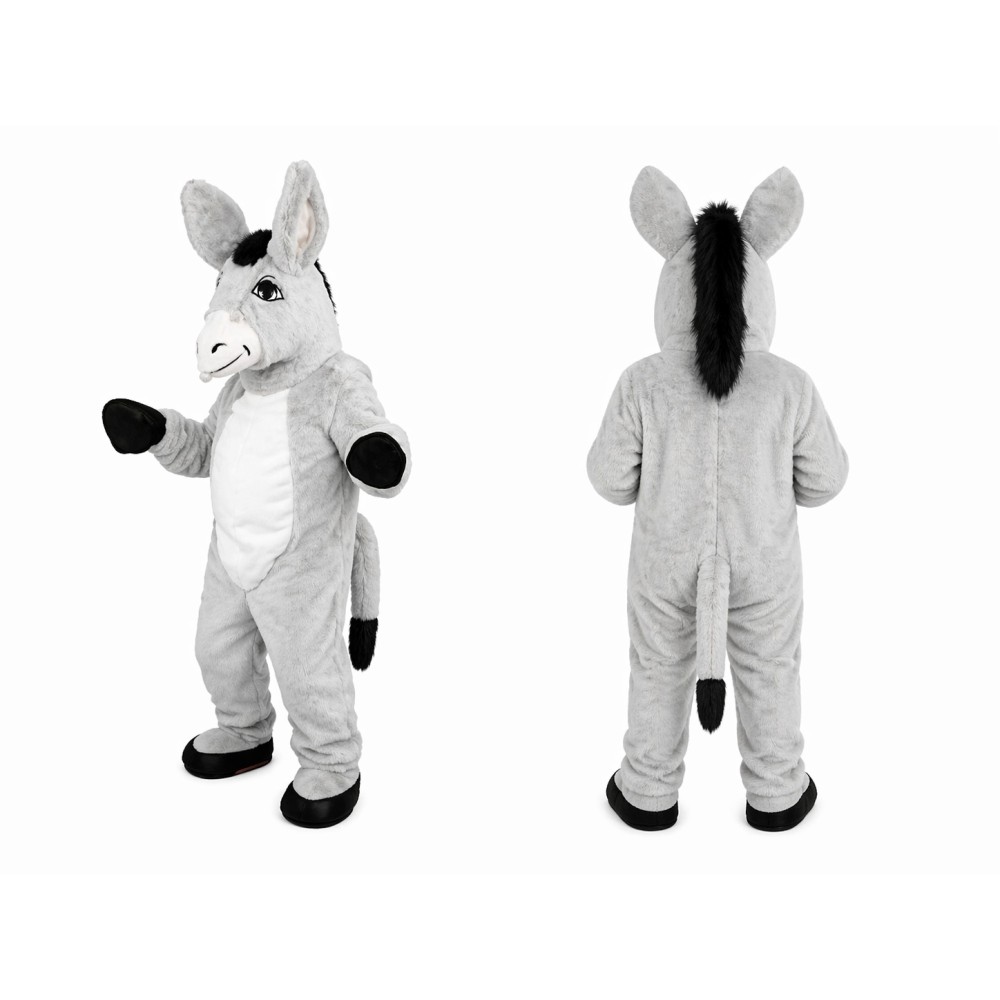 Realistic Lightweight Donkey Mascot Costume