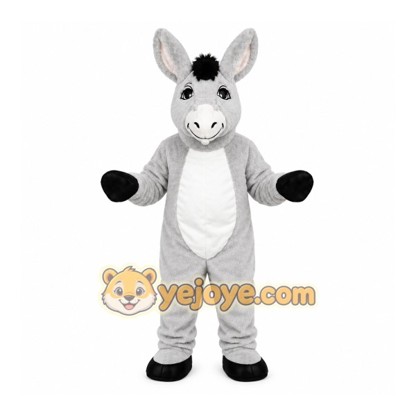 Realistic Lightweight Donkey Mascot Costume