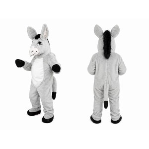 Realistic Lightweight Donkey Mascot Costume