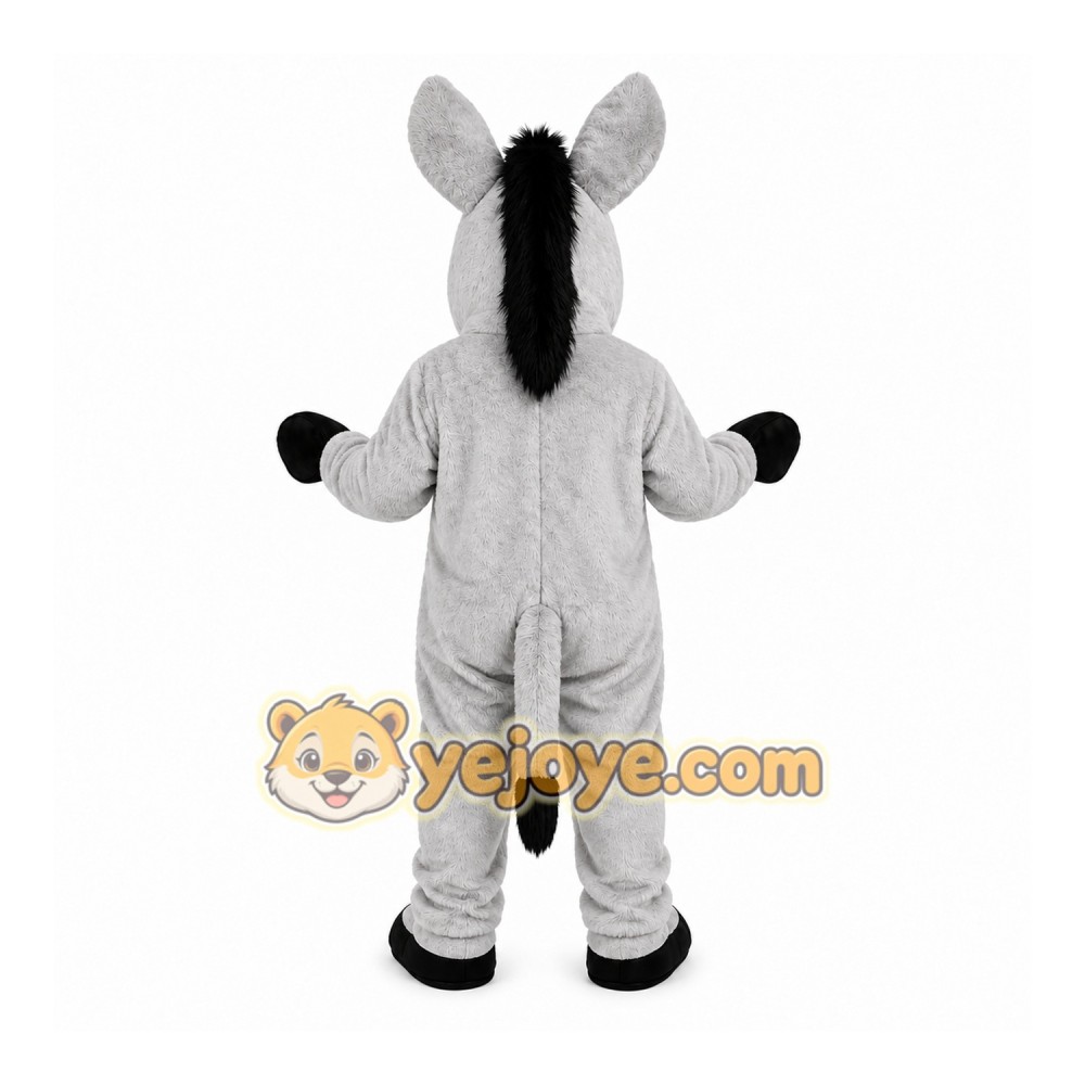 Realistic Lightweight Donkey Mascot Costume Realistic Lightweight Donkey Mascot Costume