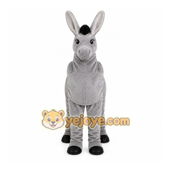Two-Person Donkey Mascot Costume