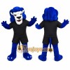 Blue Lion Mascot Costume Blue Lion Mascot Costume
