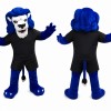 Blue Lion Mascot Costume