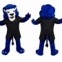 Blue Lion Mascot Costume