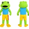 Happy Frog Mascot Costume For Adult