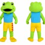 Happy Frog Mascot Costume For Adult