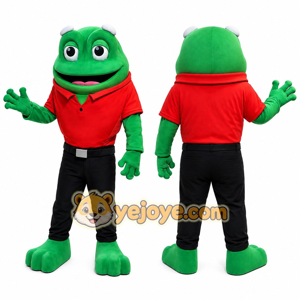 Cute Frog Mascot Costume Cute Frog Mascot Costume