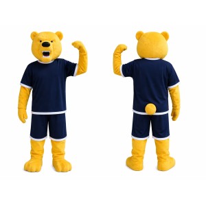 Fierce Cartoon Bear Mascot Costume