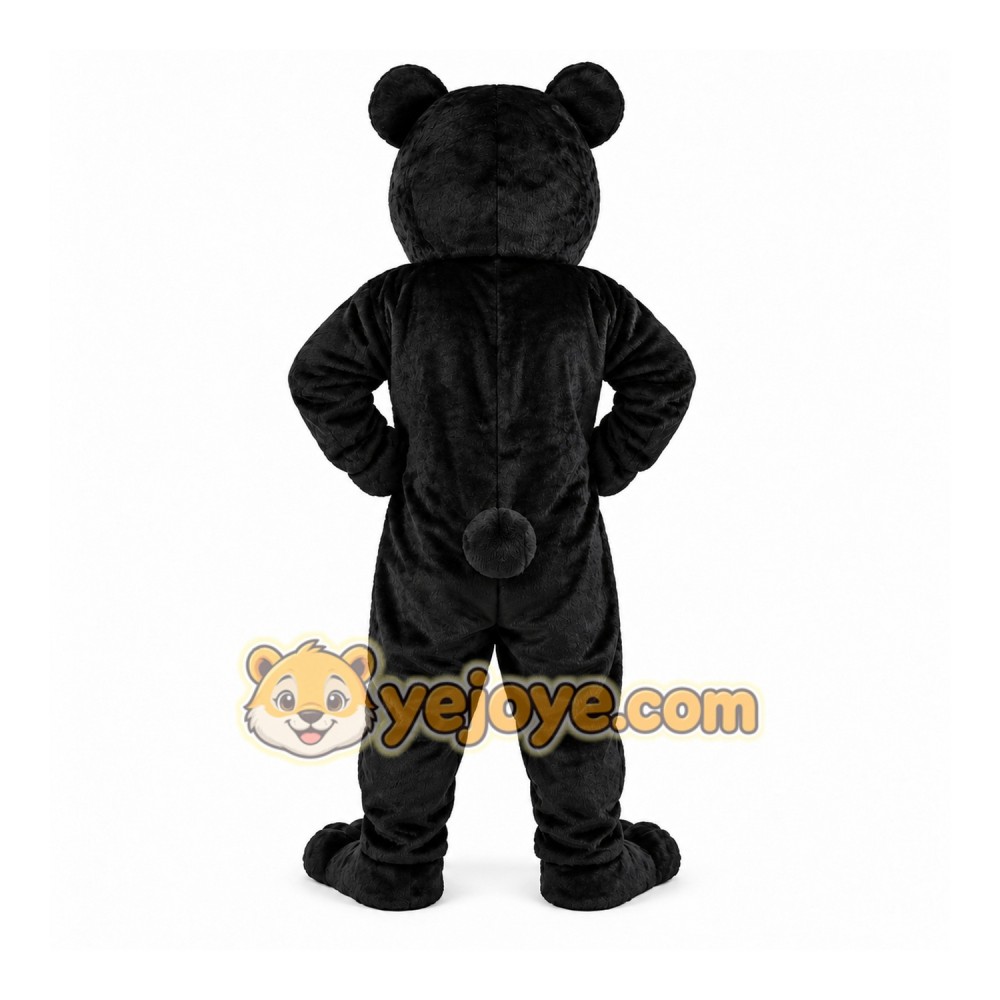 Friendly Black Bear Mascot Costume Friendly Black Bear Mascot Costume