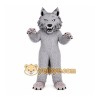 Realistic Fierce Wolf Mascot Costume