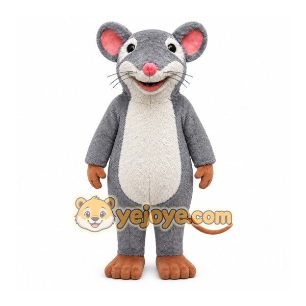 Realistic Lightweight Mouse Mascot Costume Realistic Lightweight Mouse Mascot Costume