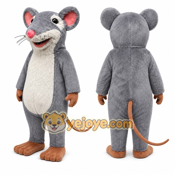 Realistic Lightweight Mouse Mascot Costume