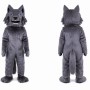 Realistic Lightweight Wolf Mascot Costume