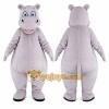 Cute Lightweight Hippo Mascot Costume