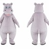 Cute Lightweight Hippo Mascot Costume