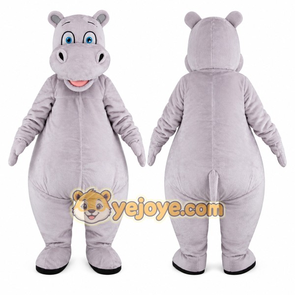 Cute Lightweight Hippo Mascot Costume