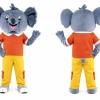 Happy Adult koala Mascot Costume