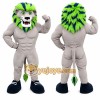 Power Muscular Lion Mascot Costume Power Muscular Lion Mascot Costume