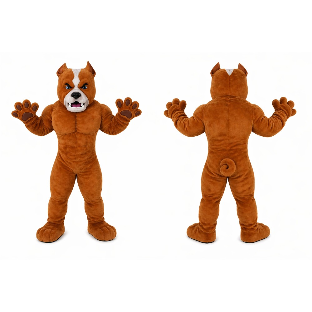 Power Bulldog Mascot Costume