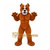 Power Bulldog Mascot Costume Power Bulldog Mascot Costume