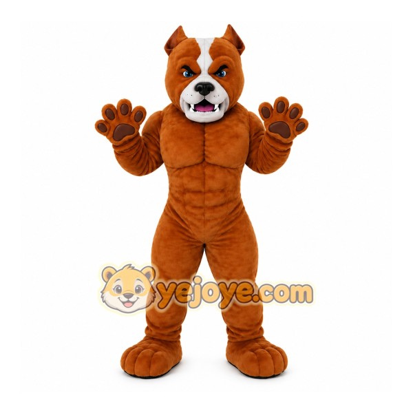 Power Bulldog Mascot Costume
