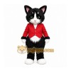 Black White Cat Mascot Costume Black White Cat Mascot Costume