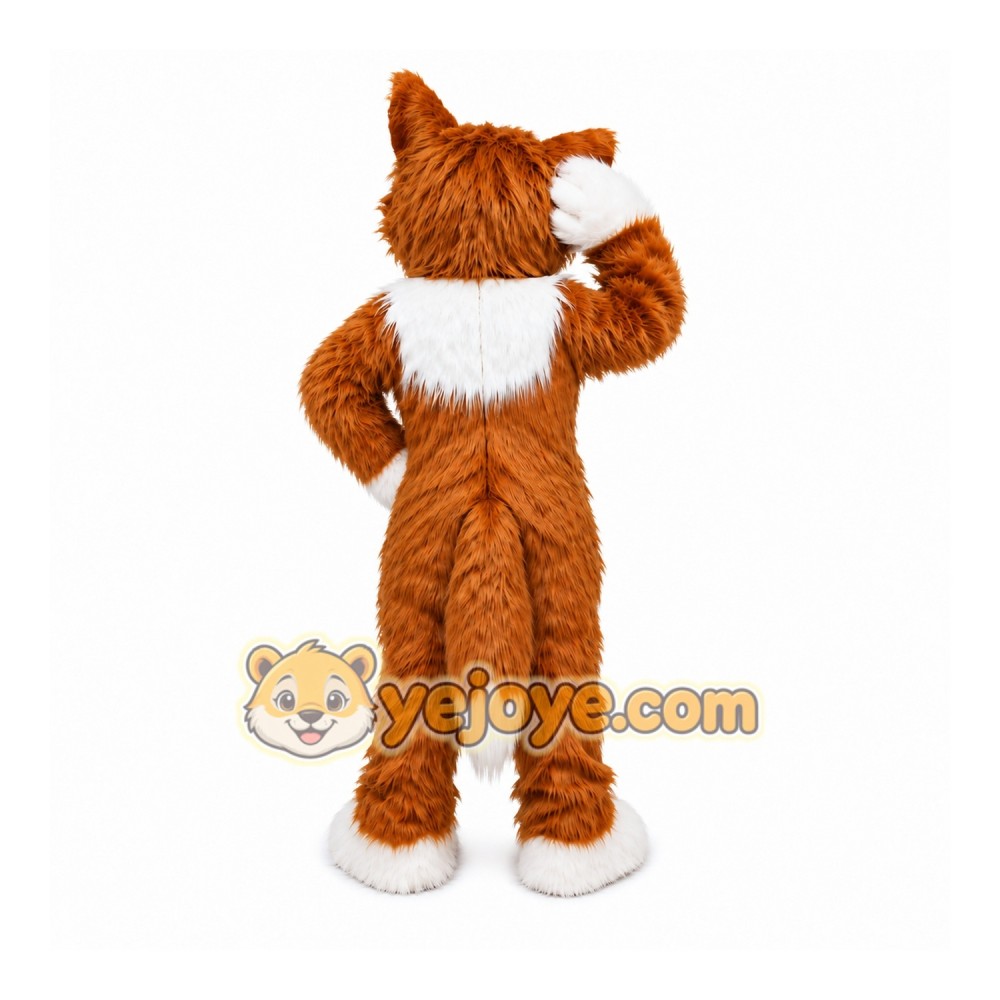 Brown Cat Mascot Costume Brown Cat Mascot Costume