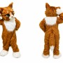 Brown Cat Mascot Costume