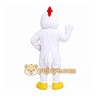 White Rooster Mascot Costume
