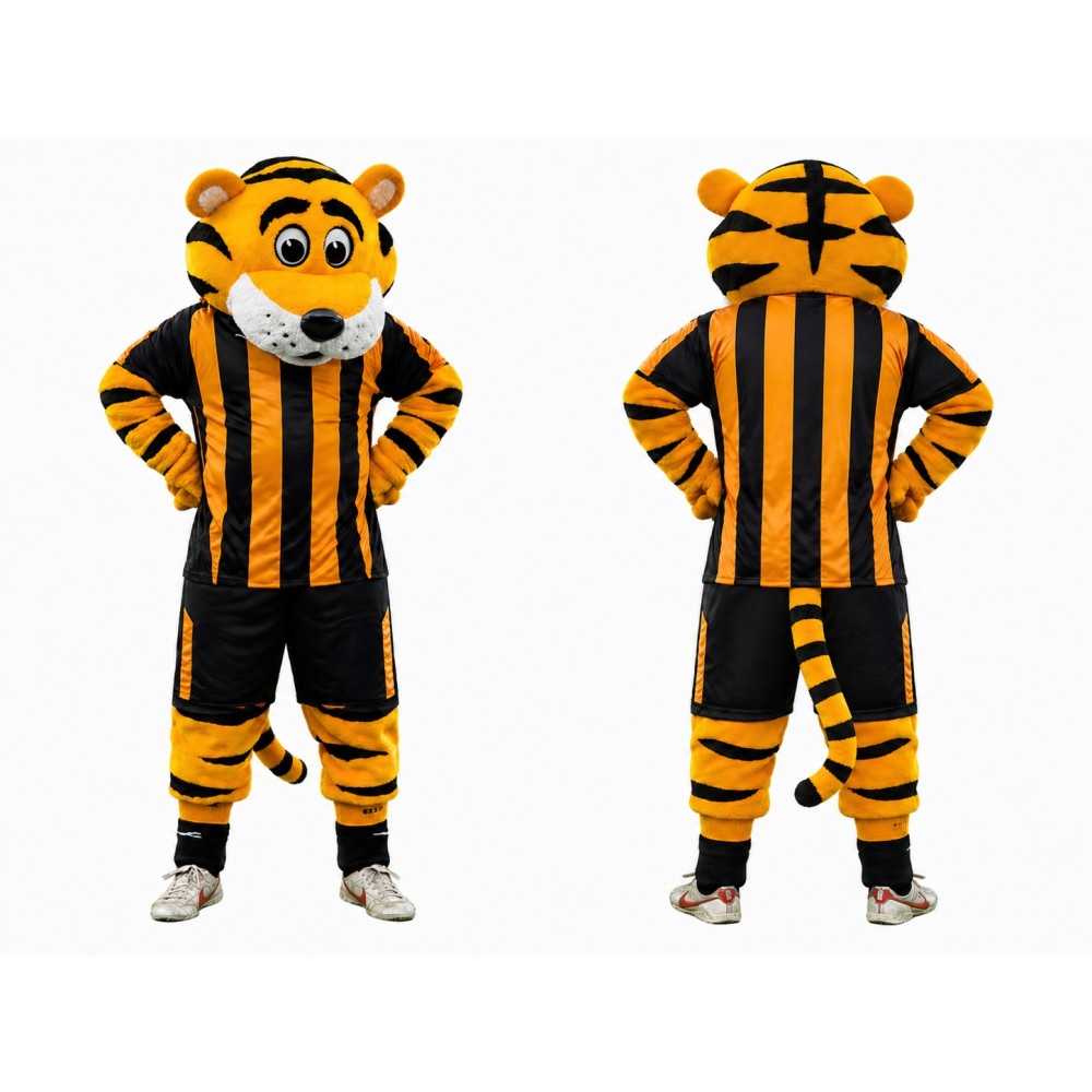 Cute Lightweight Tiger Mascot Costume