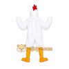 White Lightweight Rooster Mascot Costume White Lightweight Rooster Mascot Costume