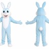 Blue Rabbit Mascot Costume
