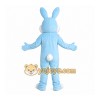 Blue Rabbit Mascot Costume Blue Rabbit Mascot Costume