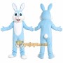 Blue Rabbit Mascot Costume