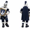 Power Silver Knight Mascot Costume