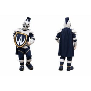 Power Silver Knight Mascot Costume